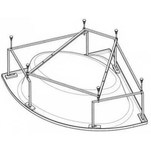 Монтажный комплект для ванны Santek Канны 150х150 см 1.WH11.2.432